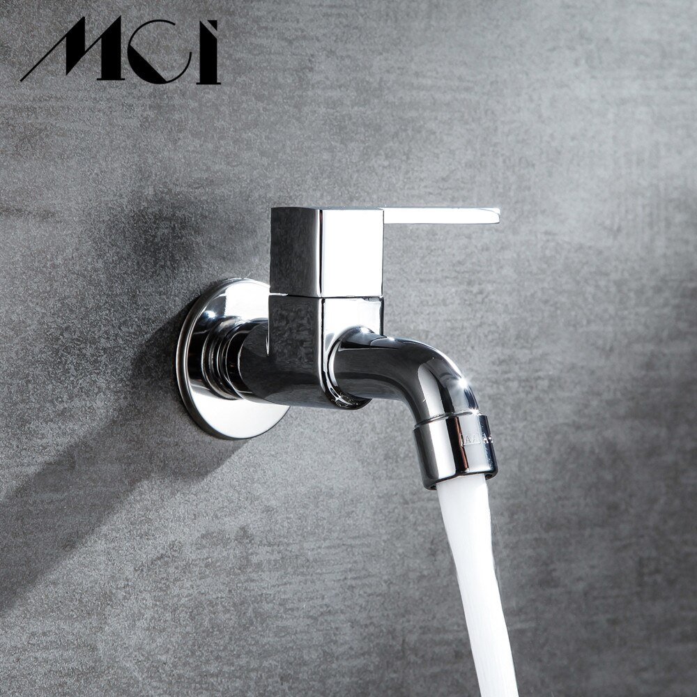Decoratieve Outdoor Kraan Tuin Bibcock Tap Badkamer Wasmachine/mop Kraan Torneira parede Mci