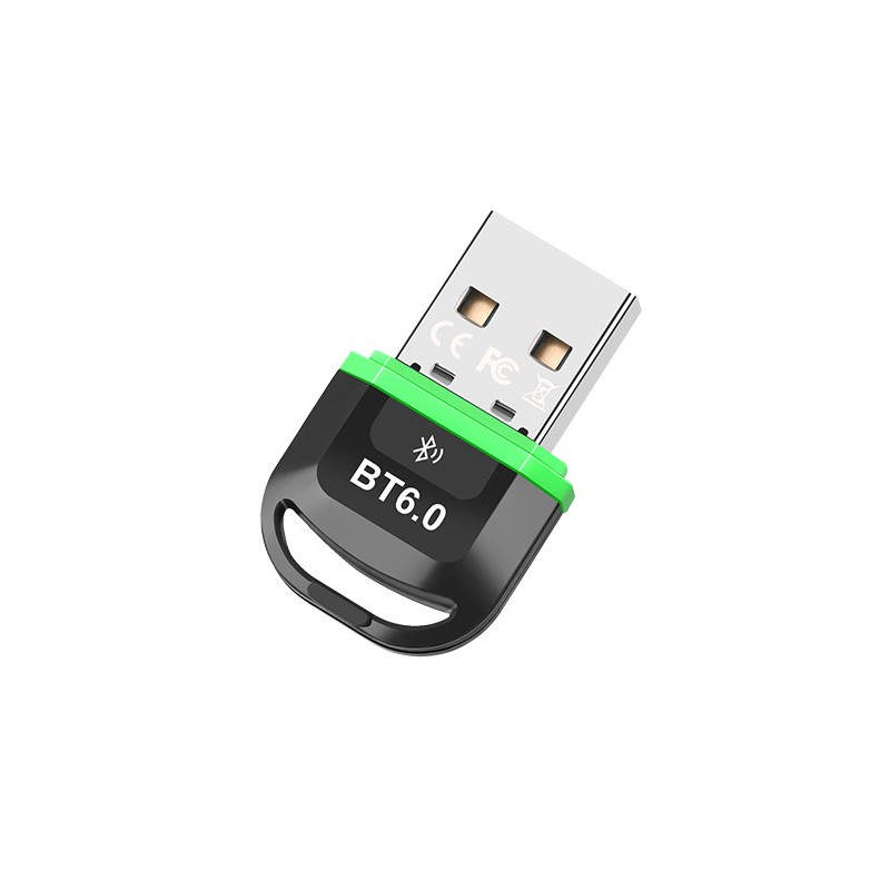 Adaptador USB Bluetooth 6,0 transmisor receptor Bluetooth 6,0 Dongle adaptador USB inalámbrico para ratón teclado altavoz música
