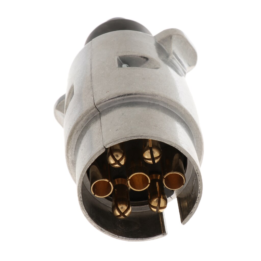 7 Way 12N Car Boat Truck Trailer Plug Socket Kit Wiring Connector