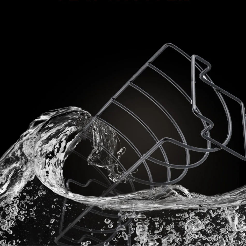 Antiaanbak ribrek barbecue standaard barbecue braadrek roestvrij staal grill barbecue kip rundvlees ribbenrek grillmand