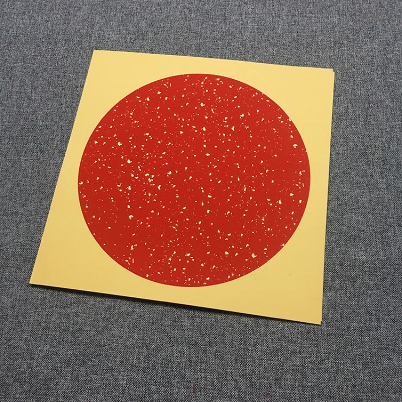 Goldene Folien roh Xuan Papier Objektiv Karte 10 stücke Papel Arroz freundlicher Malerei Karten Tinte Malerei Kalligraphie Halb Reif Reis papier