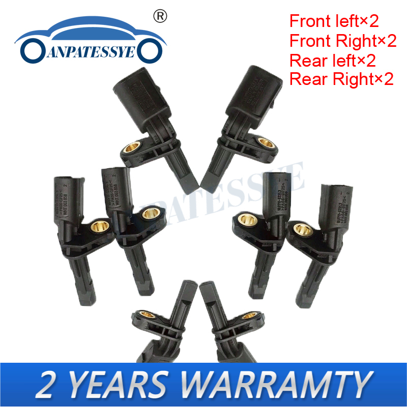 WHT003856 WHT003857 WHT 003 858 859 ABS Wheel Speed Sensor For VW Passat B6 Jetta Golf 5 MK5 6 MK6 Tiguan A3 Q3 TT Seat Leon
