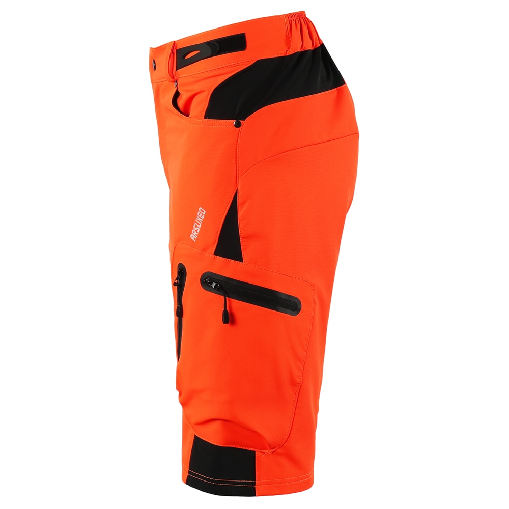 Lixada baggy shorts fiets fiets mtb broek wielrennen kleding polyamide shorts ademend losse pasvorm casual outdoor