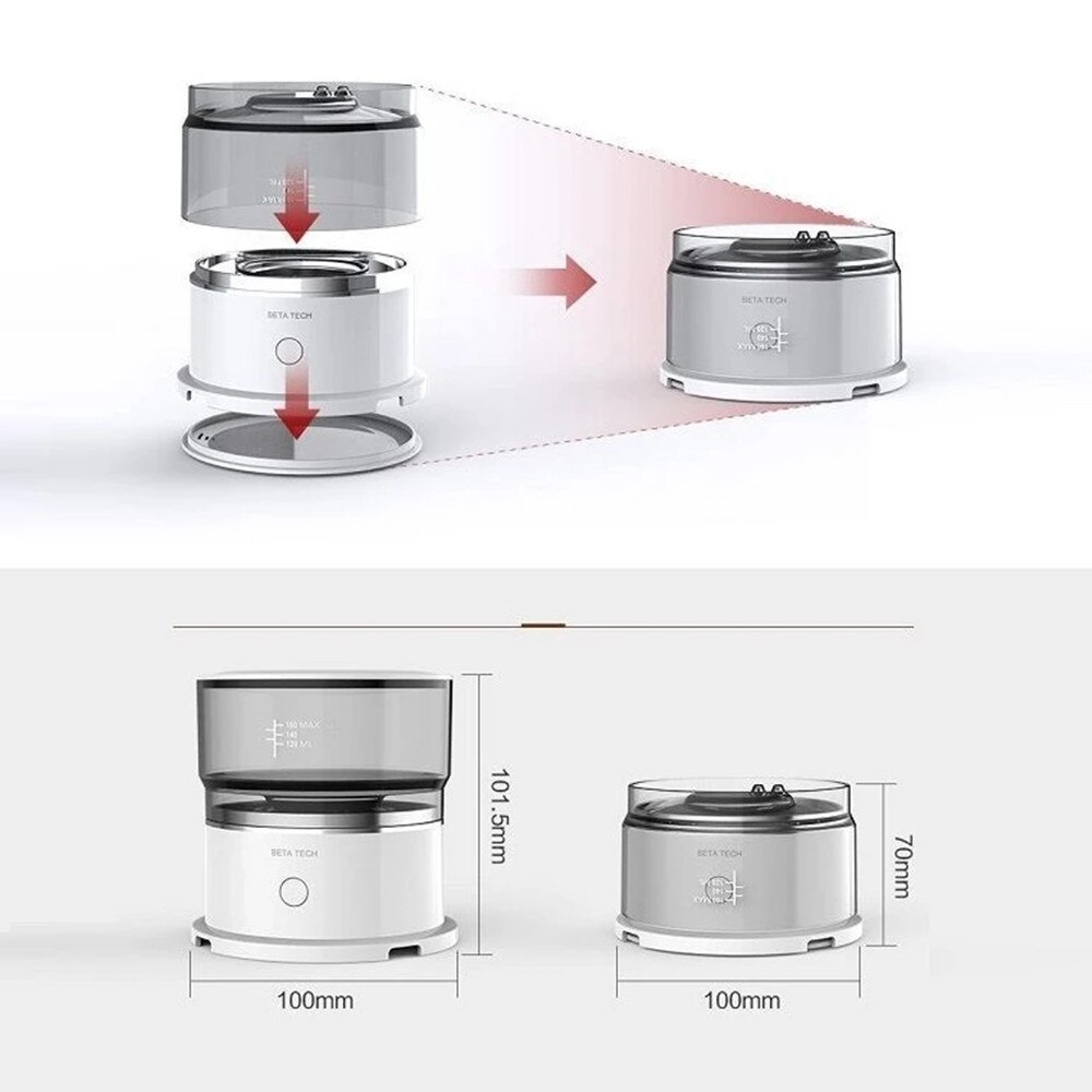 Xiaomi Mijia – Machine à café intelligente, automatique, manuelle, Mini Pot Portable, goutte-à-goutte, Extraction par poinçon à l&#39;extérieur