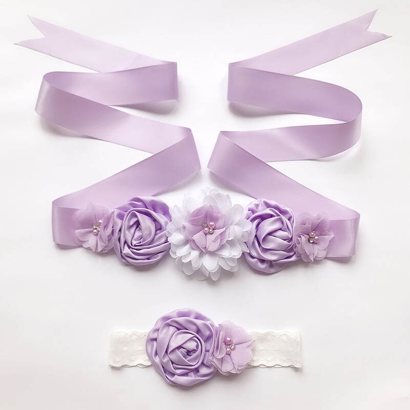 Lila Rosa Cinturones blumen mädchens Blumen Braut Schärpe Braut Gürtel Perlen Hochzeit Gürtel Hochzeit Schärpen für Blume Baby Mädchen b17