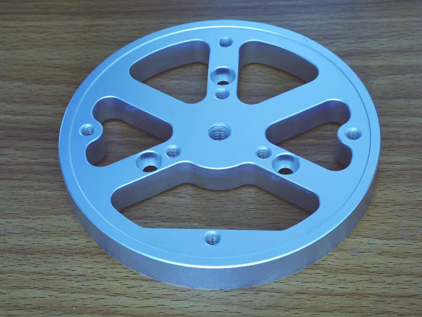 Juwei-17 Equatoriale Mount Adapter Basis Eq3 Eq5 Eq6 3/8 "Statief Aansluiten Accessoires Cem40 Adapter Plaat Roestvrij Staal