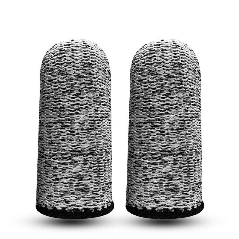 5/10/20Pcs Vinger Cover Anti-Cut Vinger Protector Sleeve Voor Keuken Vingertop Handschoenen Plukken Vinger covers Keuken Gadgets: Gray / 5Pcs
