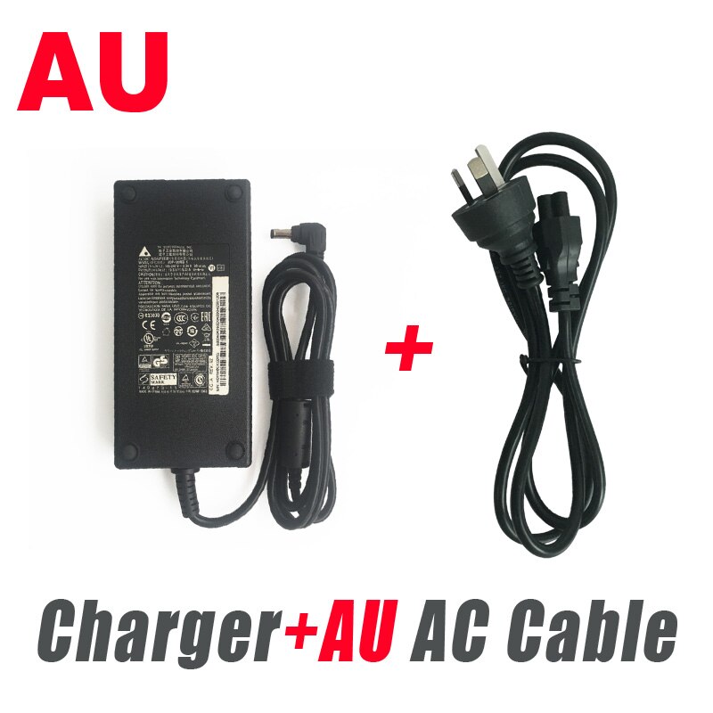 Original 19.5V 9.23A 180W AC Adapter Charger For Delta/MSI GS65 Stealth GL75 9SE-084CZ ADP-180MB K Laptop Power Supply: AU