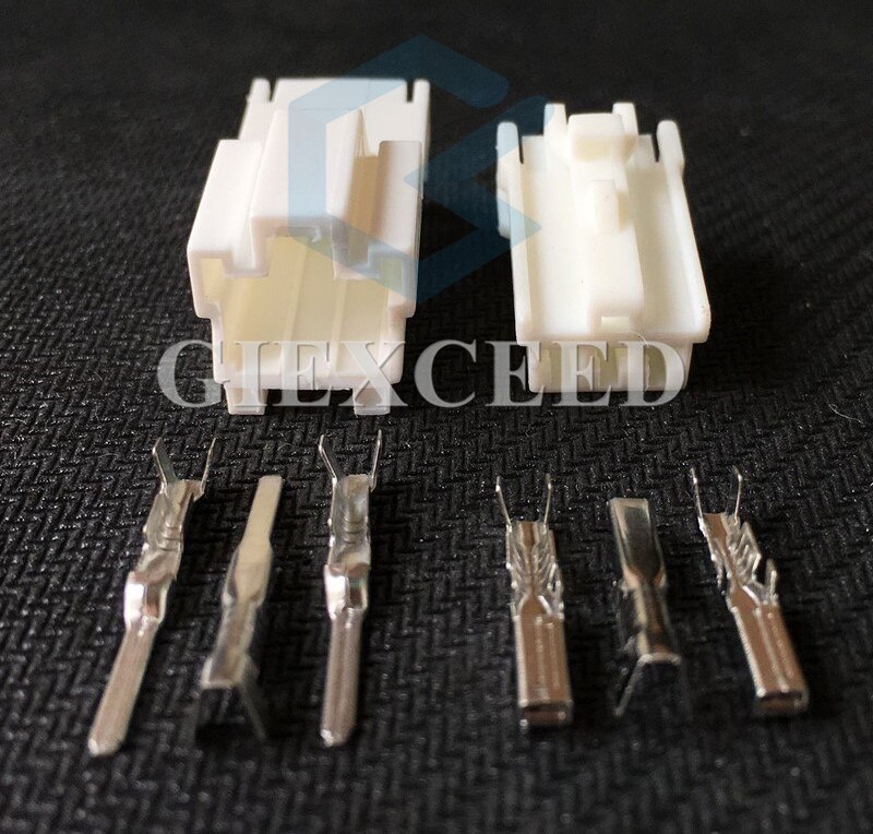 2 Sets 3 Pin 7122-8335 Vrouwelijke Mannelijke Kabelboom Connector Automotive Lamp Socket Voor Auto