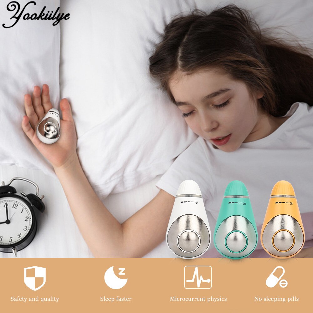 Sleep Aid Instrument for Insomnia Sleep Holding Pressure Relief Fast Sleep Device Hypnosis Instrument Body Relax Health Care