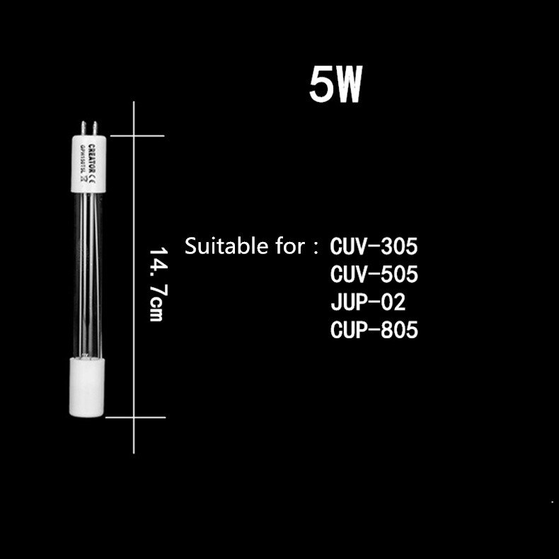 SUNSUN-Lámpara germicida UV para acuario, dispositivo externo para eliminar alage, CUV303, 305, 505, 510: 305 505 Wick