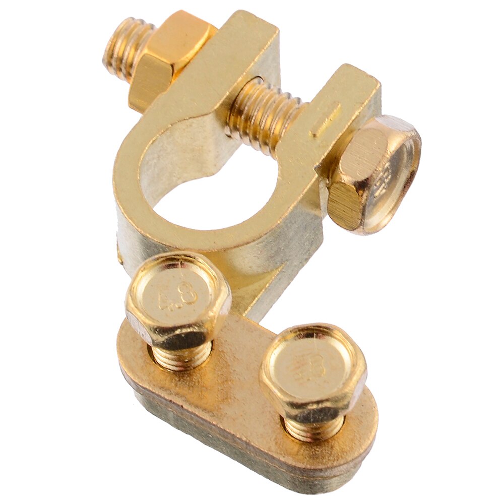 2 PCs led Battery terminals, brass battery terminals, angle terminals with fasteners, battery terminals +/-