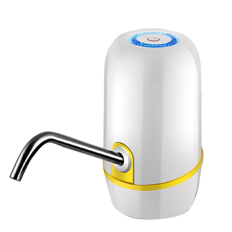 Ladung Elektrische Pumpe Wasser Flasche Wasser Halterung Reines Wasser Druck Wasser Wasserhahn Weiß