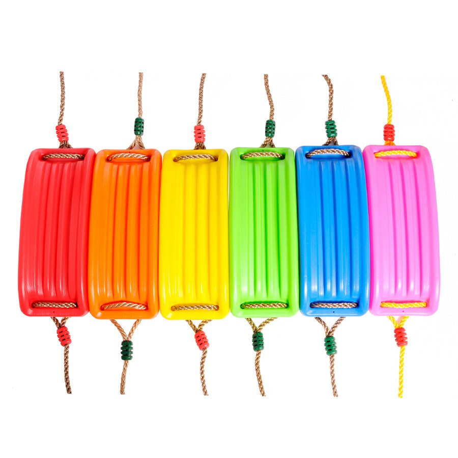 Outdoor Indoor Rainbow Swing Glider Children&#39;s Park Toys With Adjustable Rope Outdoor Playground Sport Equipment Swing Toys