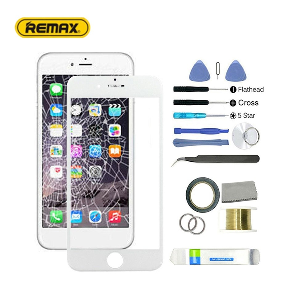 Original LCD for IPhone full range 6/ 6s/ 6p/ 6sp/ 7/ 7p/ 8/ 8p Screen Protector Replace the front Glass Lens Repair Tool Set