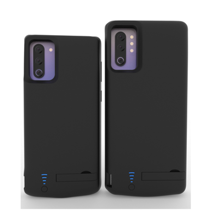 Leiouna externe powerbank batterijhoes voor samsung note 10 plus note 20 batterijhoes voor samsung galaxy note 20 ultra achterkant