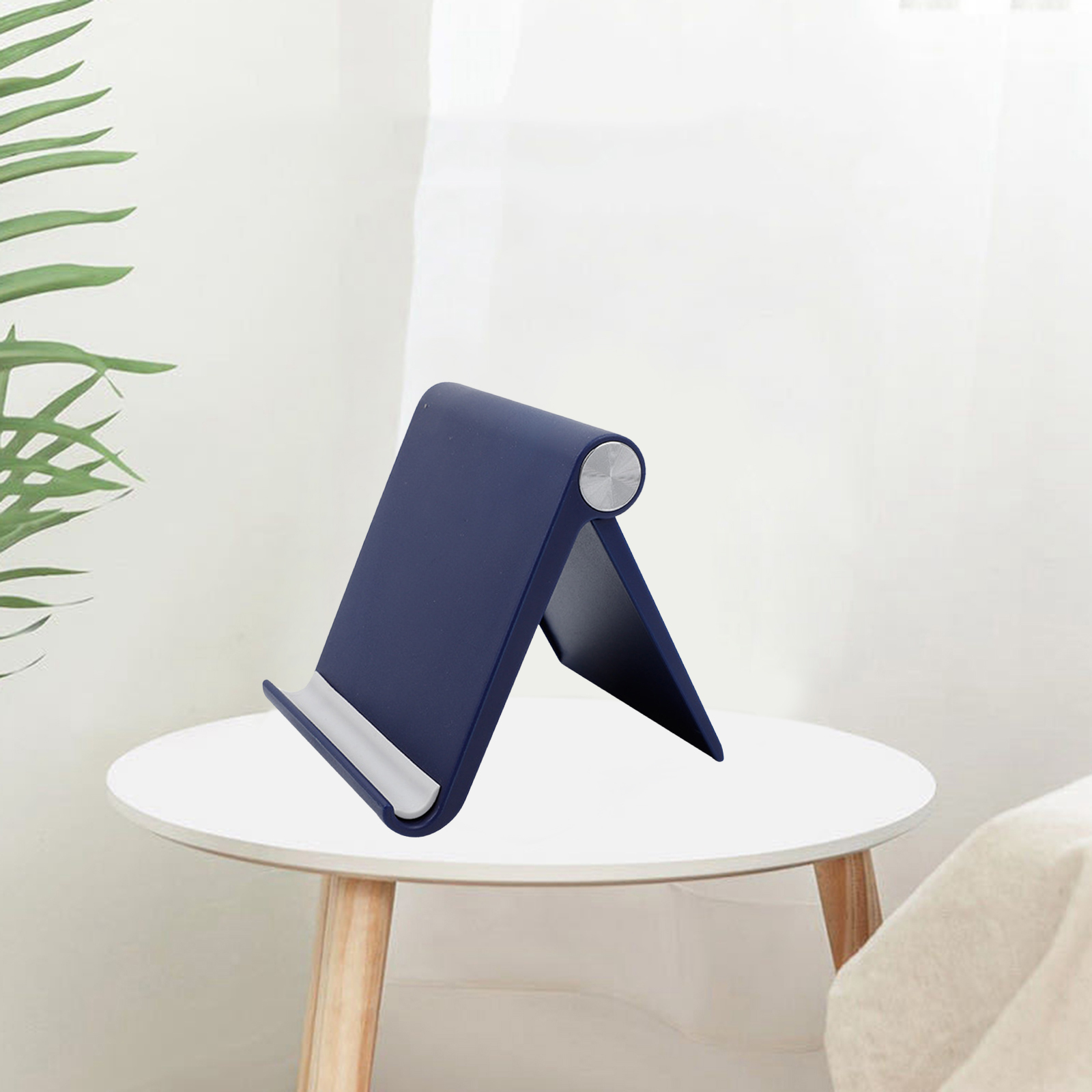 Universal Adjustable Book Phone Tablet Stand Cookbook Holder Desk for iPad: Blue