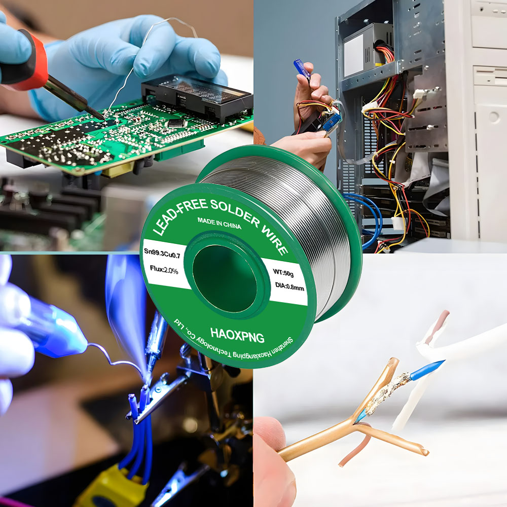 Lead-free Low Temperature Flux-cored Solder Wire Tin Low Melting Point 217 Degrees Solder Wire Sn99.3cu0.7