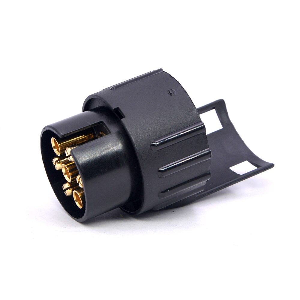 12V European Style 7 Pin To 13 Pin Trailer Adapter Wiring Connector Trailer Plug Socket