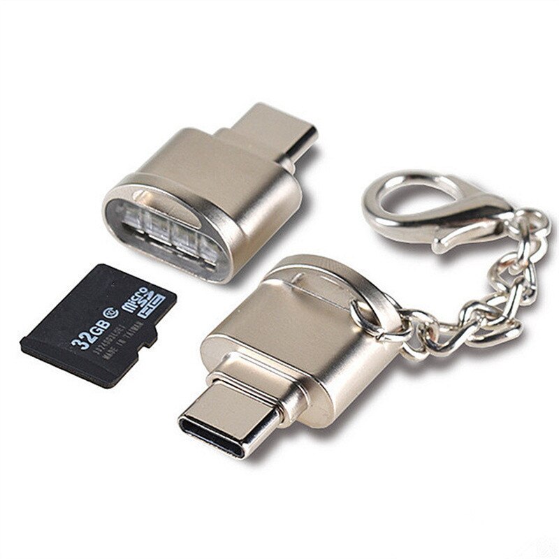 USB 3.1 Type C Kaartlezer MINI Kaartlezer Micro SD TF Geheugenkaartlezer OTG Adapter
