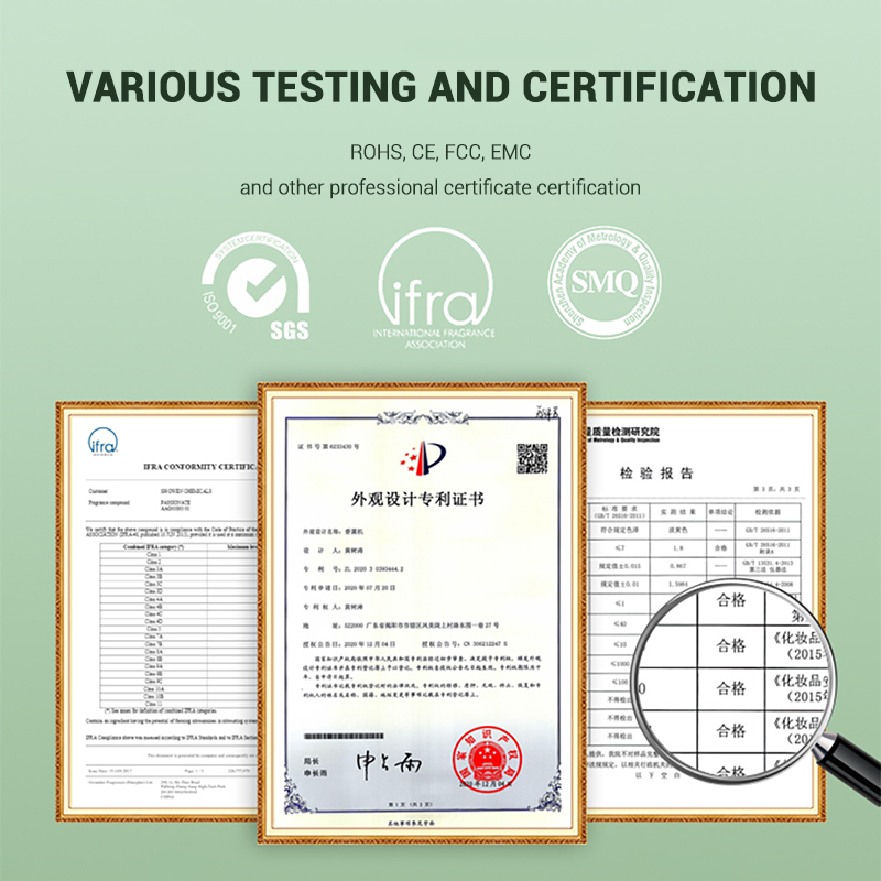 Diffusore di aromi a parete 3 modalità Diffusore di oli essenziali Ricaricabile Atomizzazione ad ultrasuoni Aromaterapia Umidificatore Casa
