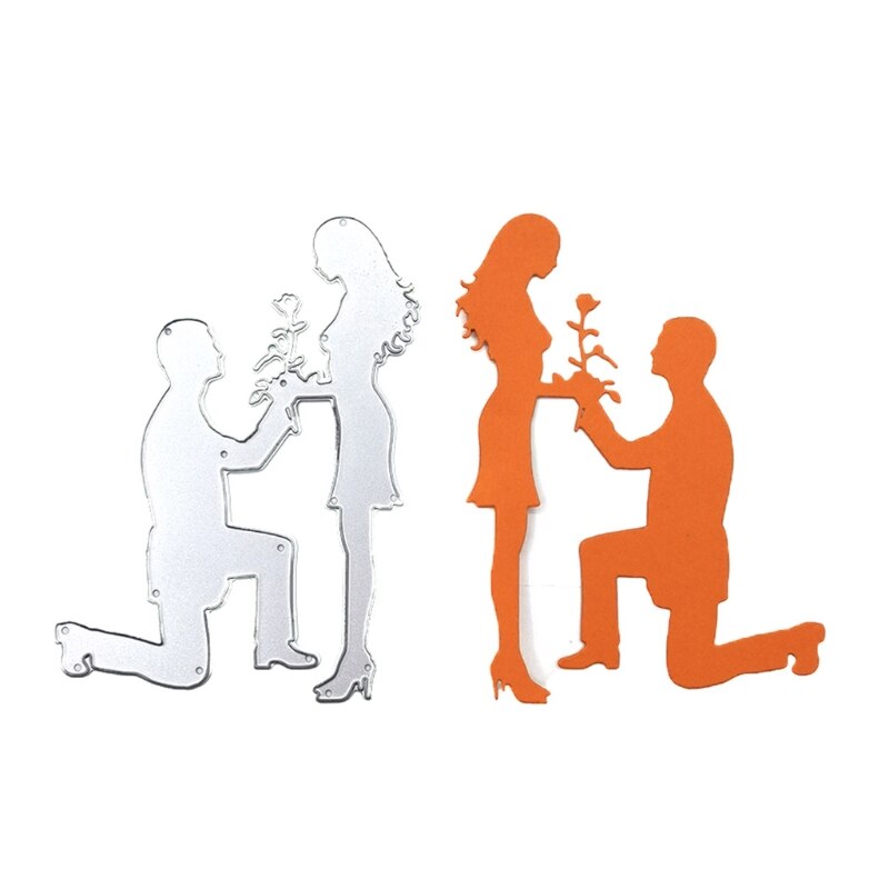 3PCS Cutting Dies Heart Cutting Dies Love Heart Embossing Stencils Templates for Scrapbooking,Valentine's Day Craft