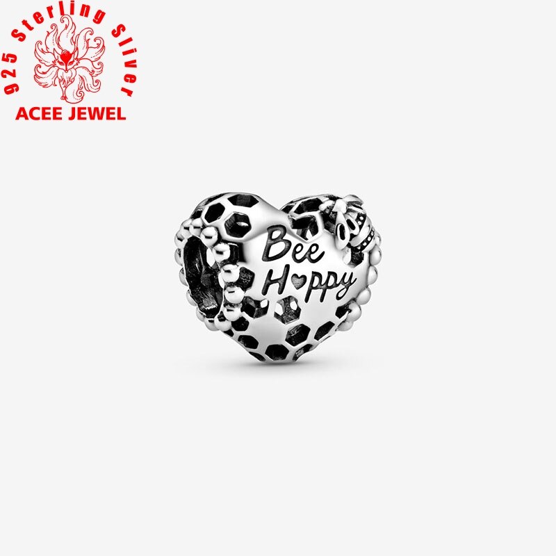 2020 Primavera New 925 Sterling Silver Beads Sparkling Zampa di Stampa e di Cuore Pendenti e Ciondoli fit Originale Pandora Braccialetti Donne Gioielli FAI DA TE