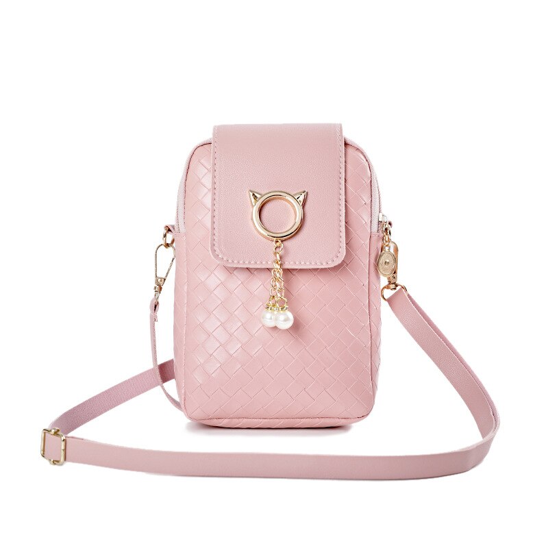 2022 mini-umhängetaschen für herbst und winter, gewebte perlenquasten, diagonale schultertaschen für damen