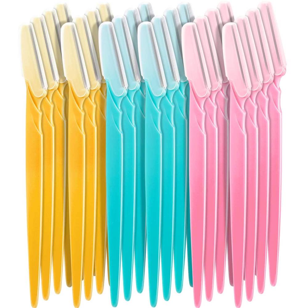 cejas Trimmer de afeitar kit de cara de pelo desmaquillante Facial Shaper Dermaplaning depiladora Razors herramientas de maquillaje para hombre mujer