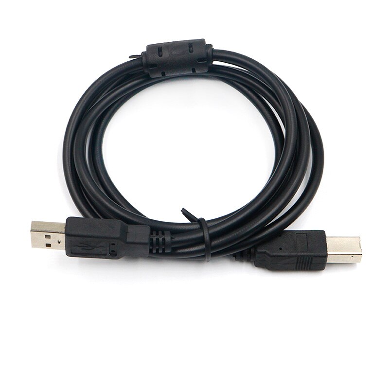 Shielded magnetic ring printer cable high speed USB2.0 square mouth square head cable A male to B male USB cable