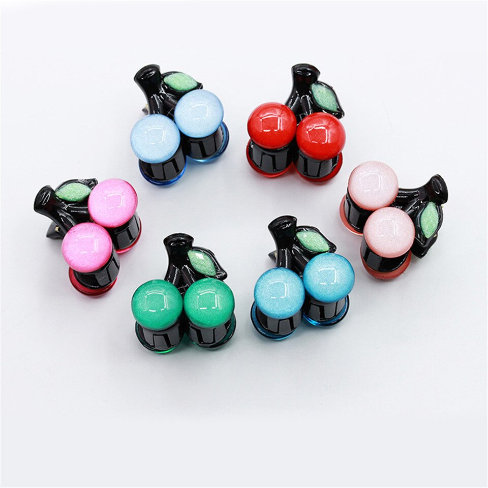5pcs Cute Chidlren Hair BB Clips Headdress Korean Fruit Bowknot Hair Accessories Hairpins For Girls Kids Barrettes Big Discount: 12