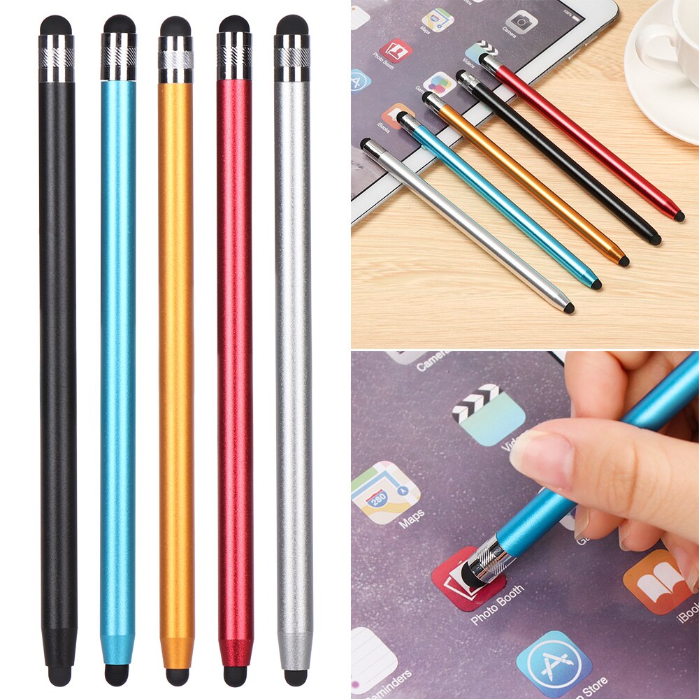 Universal Capacitive Screen Touch Pen for Mobile Phone 2 in 1 Stylus Pen Drawing Tablet Pens Smart Pen Accessories