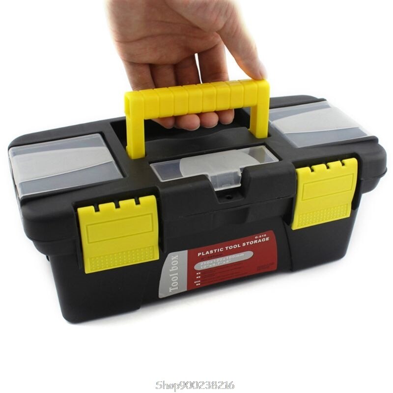 1Pc Draagbare Hardware Opbergdoos Reparatie Tool Box Case Multifunctionele Thuis Toolbox S29 20