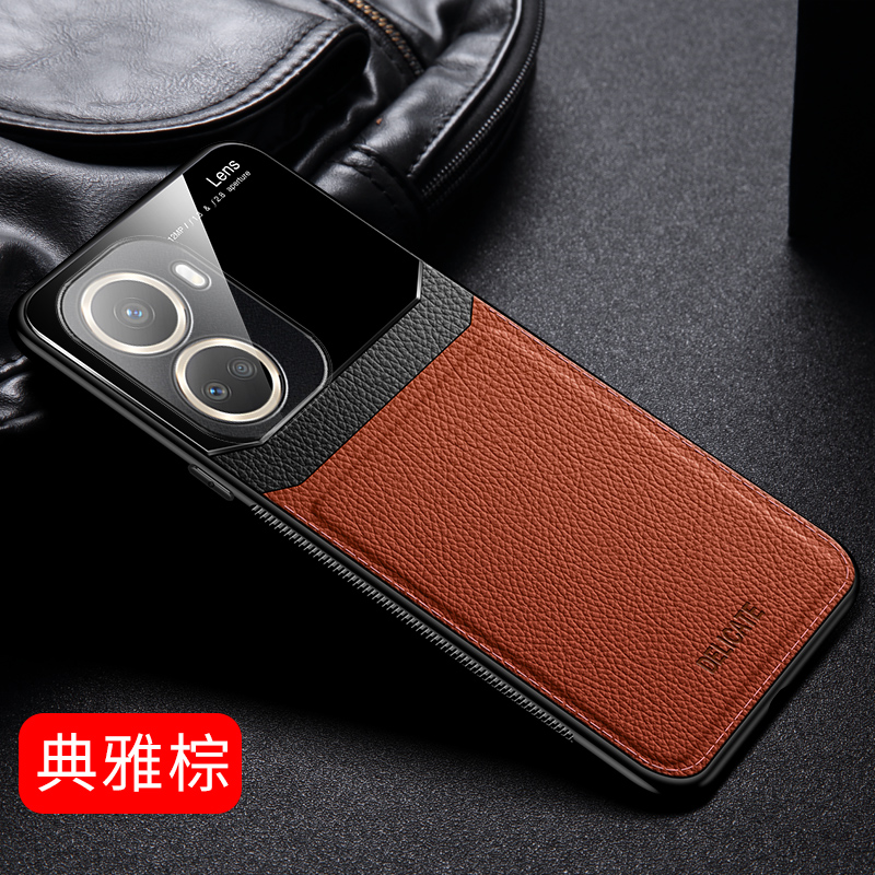 Pokrowiec na Huawei Nova 10 se etui PU skóra tylna pokrywa dla Huwei nova 9 10 zawodowiec 9se 10se etui nova9se nova9se Coque 10: aluminium / BŁĘKITNA