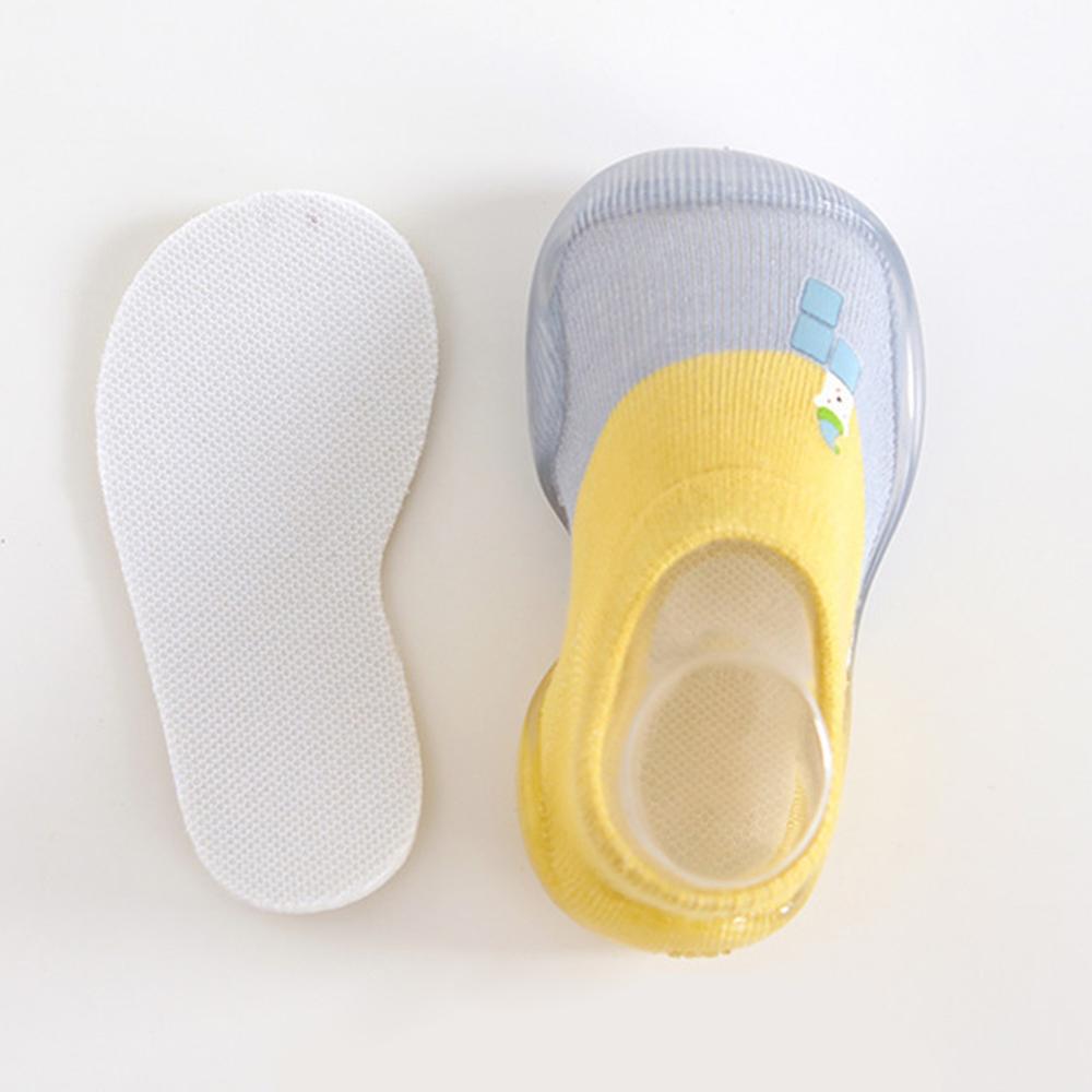 Baby toddler Shoes Cute Summer Baby Rubber Sole Anti Slip Socks Low-Cut Breathable Prewalker Shoes Color matching is interesting