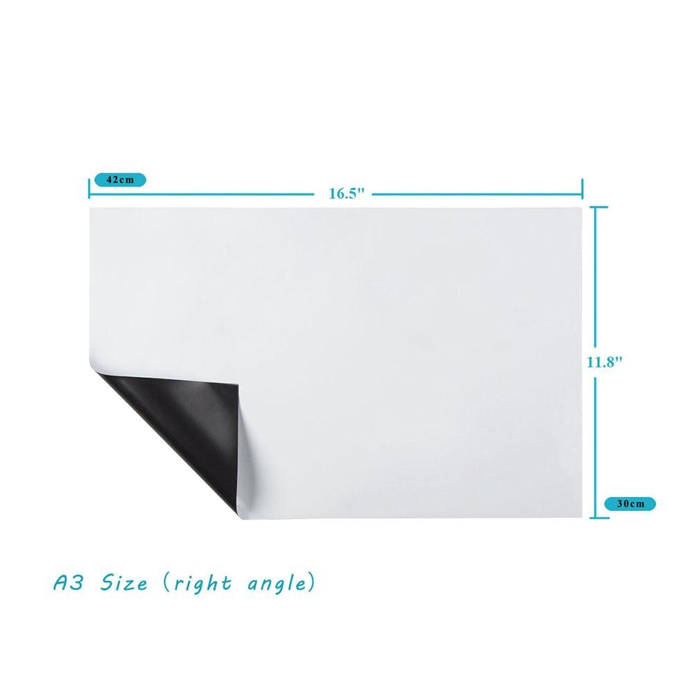 A3 Chic Magneet Whiteboard/Memo Pad/Be... Grandado