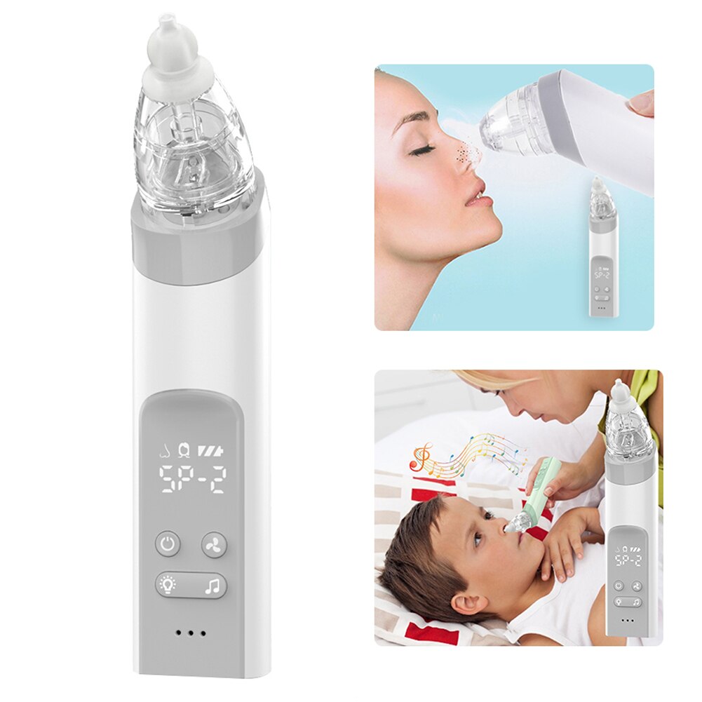 Kid Baby Nasal Aspirator Electric Nose Cleaner Baby Sucker Cleaner Sniffling Adult Blackhead Remover Equipment Safe Hygienic: A