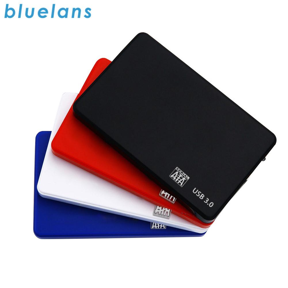 USB3.0/2.0 2.5inch SATA HDD SSD Case Sata to USB Enclosure Mobile External Hard Disk Case Box for Laptop Black Blue Disco