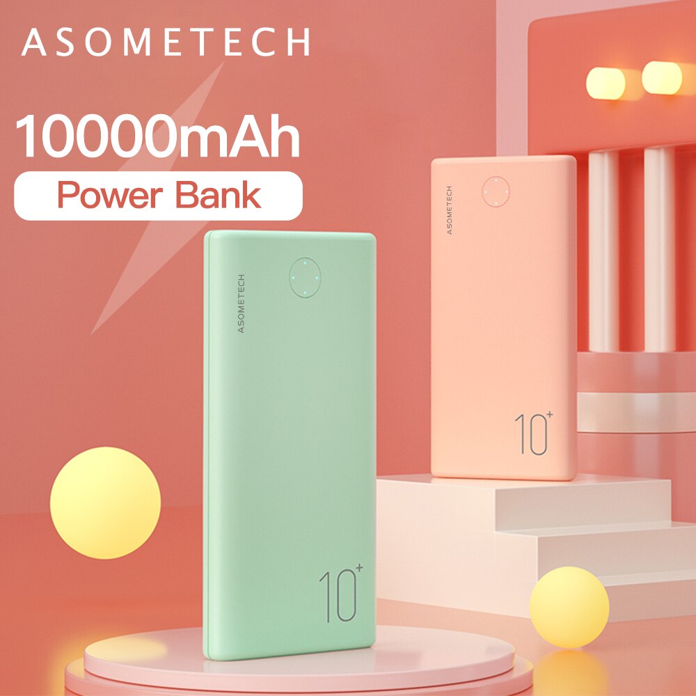 Power Bank 10000 Mah Draagbare Opladen Powerbank 10000 Mah Usb C Poverbank Externe Batterij Oplader Voor Xiaomi Mi 9 8 iphone