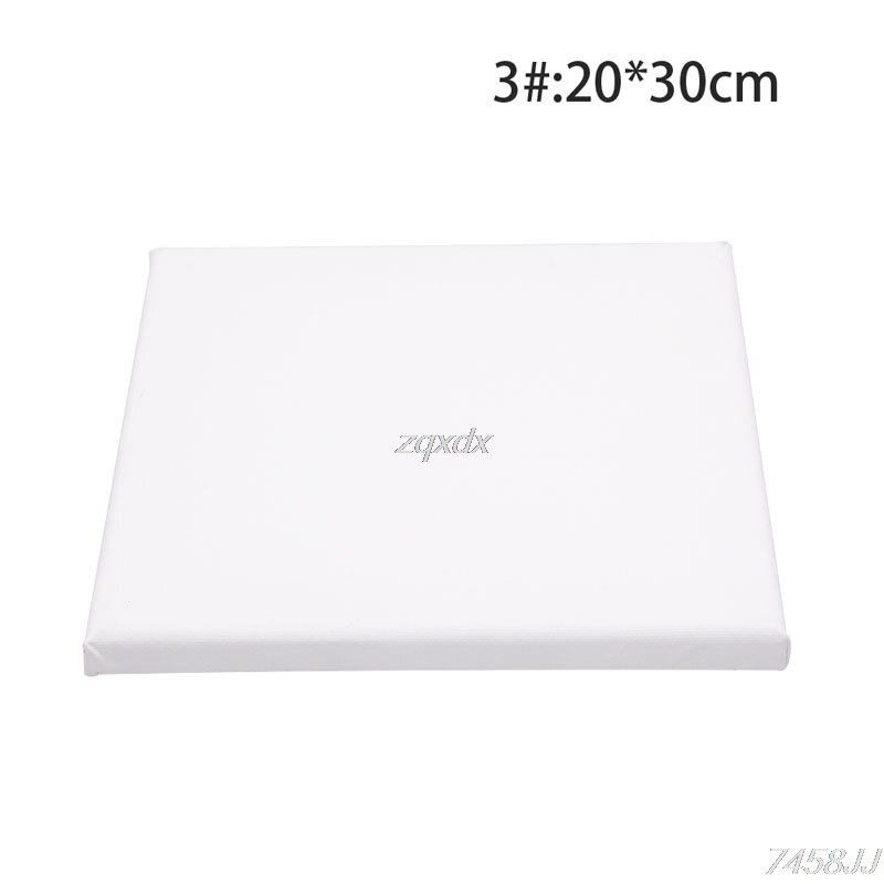 Painting Canvas Blank Cotton Canvas Panels Square Mounted Art Artist Boards Painting Tool Craft G12: 3