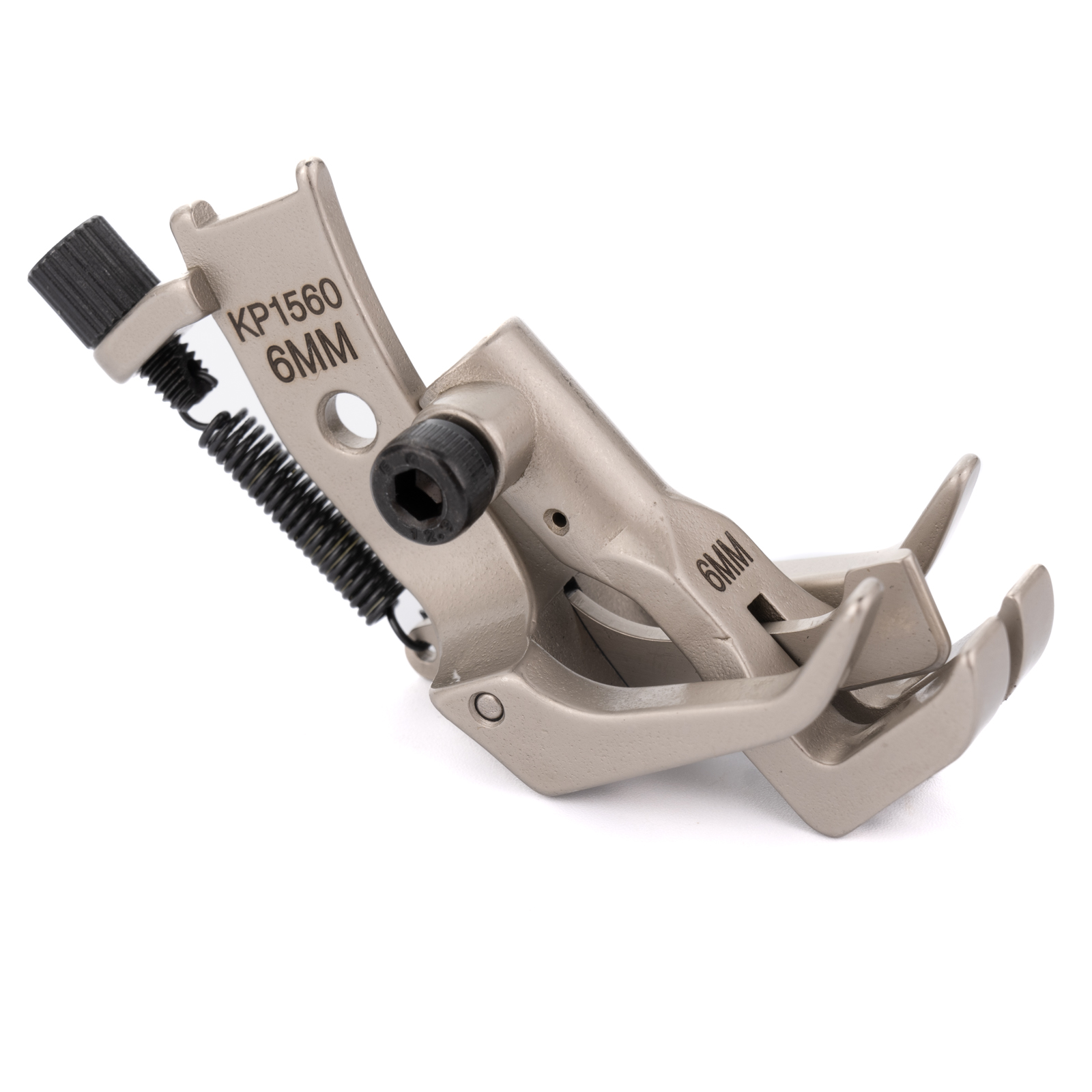 Kp1560 overdragerfod med centerføring, passer til dobbeltnålssymaskine, consew 369rb juki lu -1560 typisk  gc20606 20618/ 213-67958: Lysegrøn