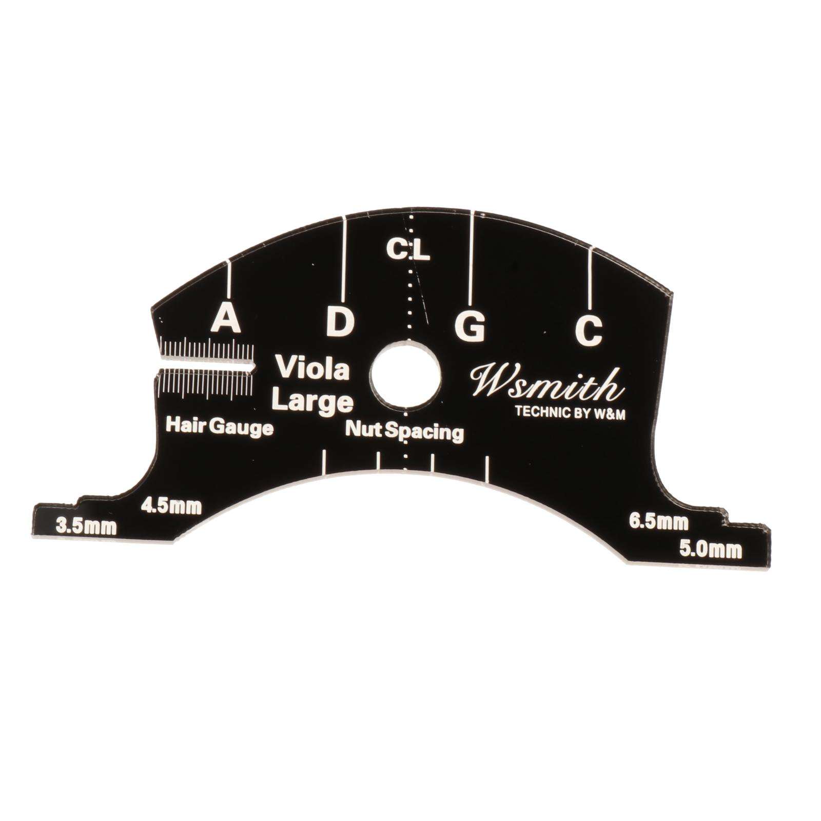 1/2 3/4 4/4 Size Violin Bridge Template Reference Tool for Cello Viola Violin