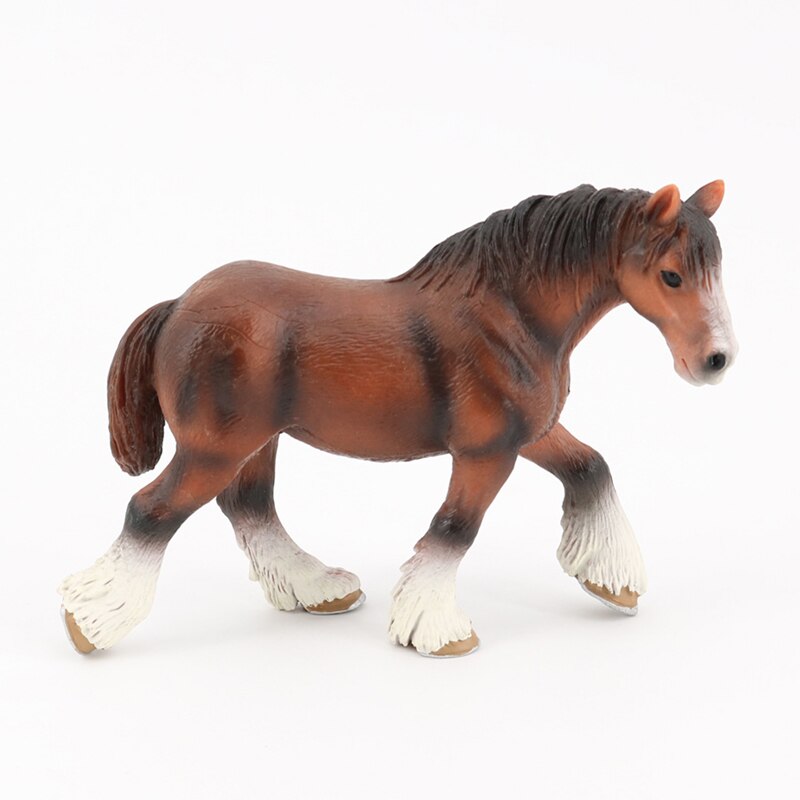 2022 Simulatie Dier Effen Hengst Paard Model Paard Racing Action Figure Speelgoed Cognitie Vroege Onderwijs Speelgoed Voor Kinderen