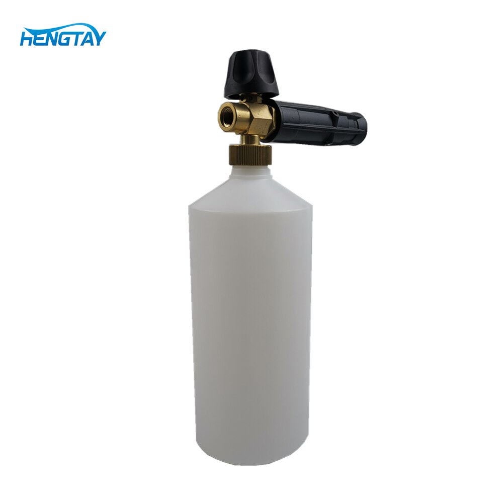 Adjustable Foam Cannon I Liter Bottle Snow Foam Lance with foam nozzle replacement Foam Blaster for Pressure Washer Gun