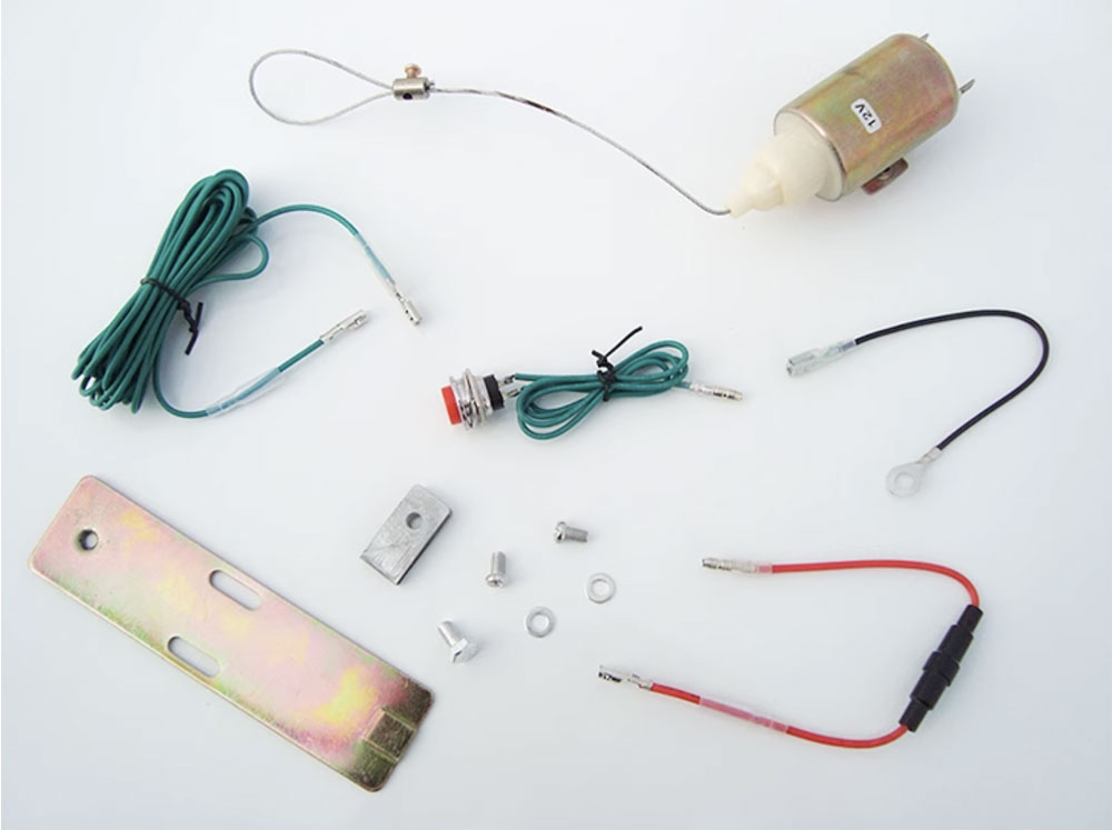 Kit de liberación de maletero de coche Universal, caja trasera automática, abridor de maletero, motor eléctrico con instrucciones en inglés