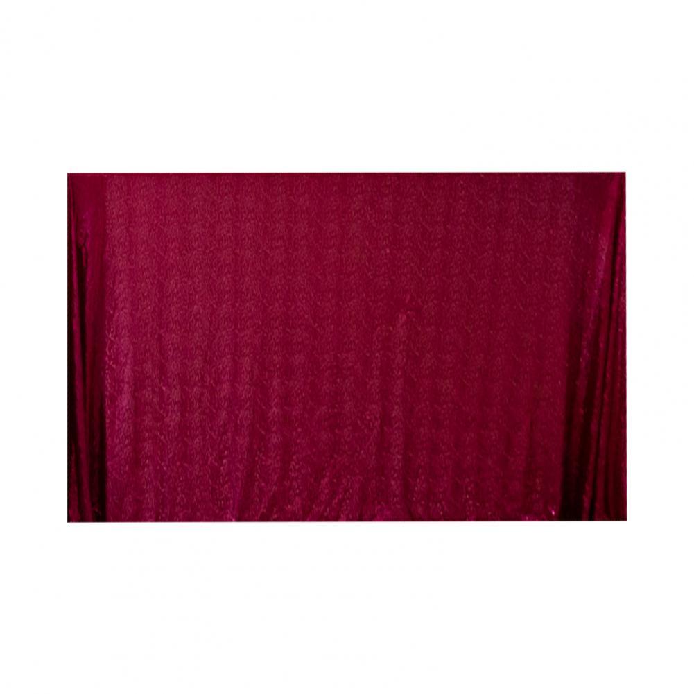 Sequin Tablecloth Shiny Polyester Party Table Cover Exquisite Detailed Party Table Cover for Hotel Dining Table Cover: Purplish Red