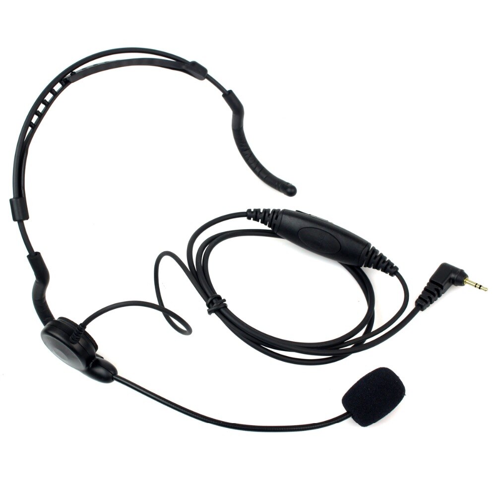 Mikrofon hovedtelefon ørestykket ptt headset til kenwood baofeng uv -5r 777 888s motorola  gp88 gp300 gp308 cls 1450 t6200 t5600 mh370
