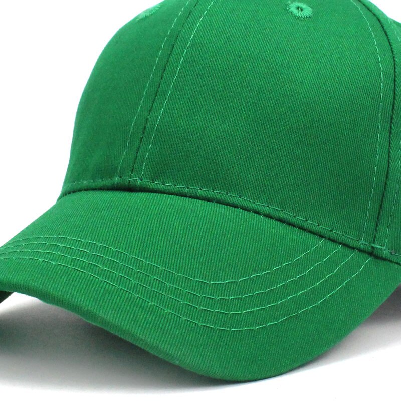 Nuovo Bambini del Berretto Da Baseball di Colore Solido Dei Bambini Snapback Berretti Per La Primavera Estate Hip Hop Della Ragazza del Ragazzo Cappelli Del Bambino Per 1-7 anni di Età Verde