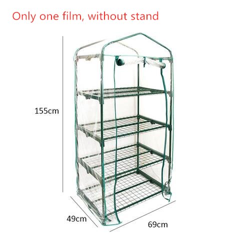 Pvc Tuin Kas Huishoudelijke Plant Kas Schuur Mini Tuin Kas Cover Zonder Ijzer Stand: B