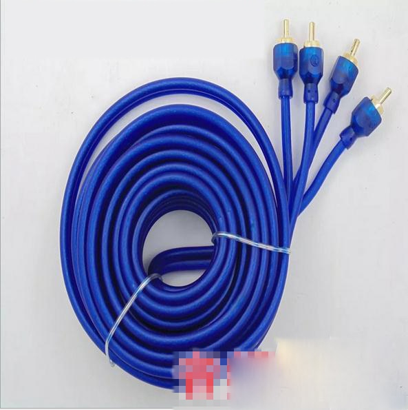 Speaker Wire Home theater 5 m Blue audio subwoofer amplifier connection	Subwoofer Amplifier Cable Audio